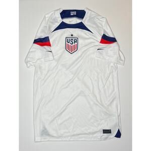 Nike USA National Team 2022 Home Authentic Jersey White Size Medium Mens